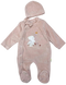 Чоловічок для дівчинки + шапочка, велюр 065-2 фото 2
